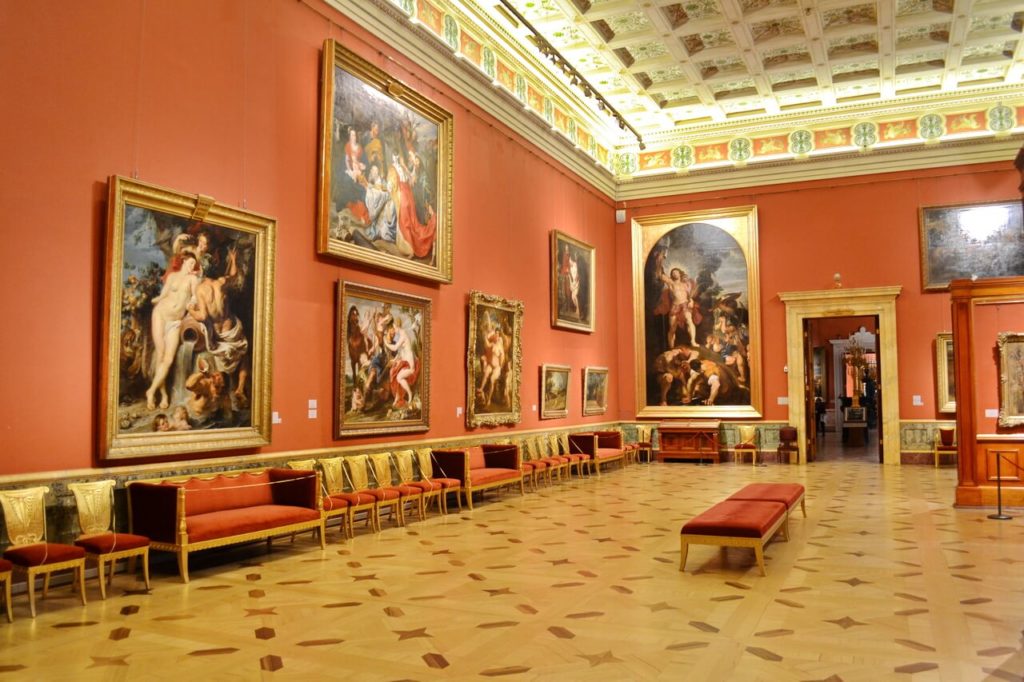 Sala con dipinti di Rubens